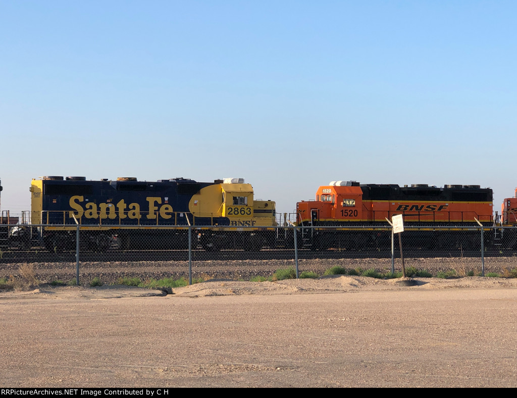 BNSF 2863/1520